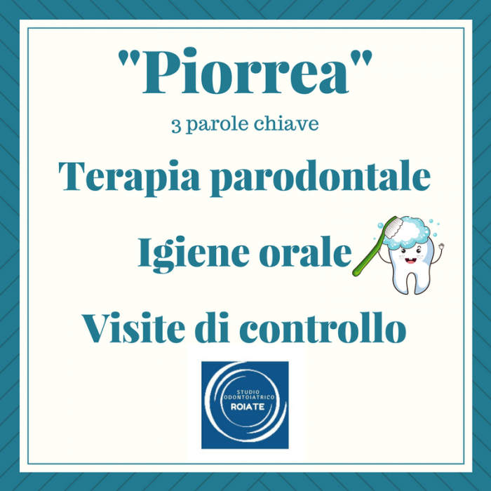 Cos’è la “Piorrea”? Come si cura?